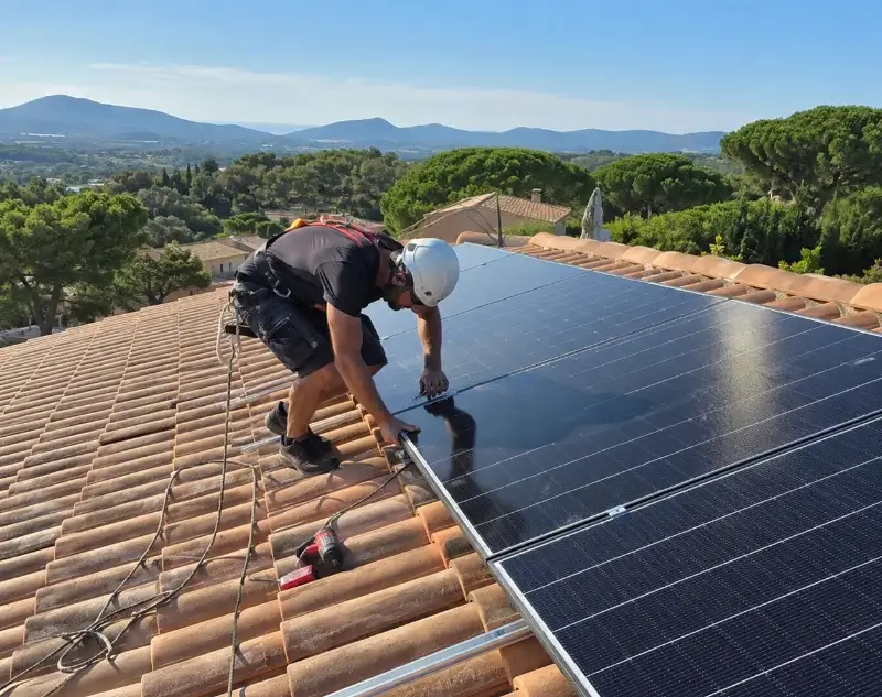 Installateur panneaux solaires Bessèges — pose photovoltaïque sur toiture